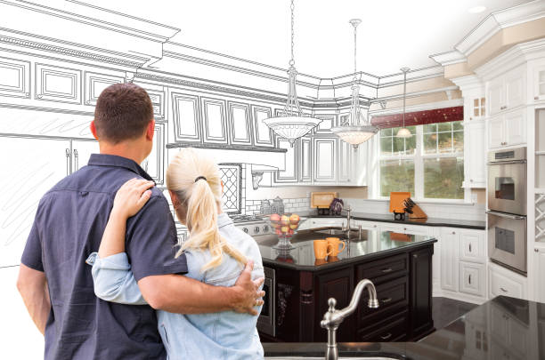 Custom kitchen cabinets installed in a Ijamsville home